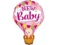 1207-4290 Ф ФИГУРА/11 Шар воздушный розовый	