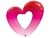 1207-4311 П ФИГУРА 5 Сердце Вензель Омбре Pink 1207-4311 П ФИГУРА 5 Сердце Вензель Омбре Pink