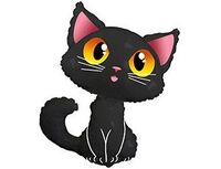 1207-4475 Ф ФИГУРА/11 Кот черный	