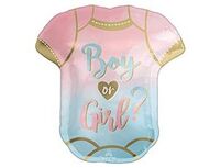 1207-4507 А ФИГУРА/P35 Боди Boy or Girl? роз-голуб	