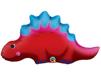 1207-5238 П ФИГУРА 5 Динозавр Стегозавр красный	