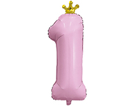 1207-4721 Р ЦИФРА 1 32" С короной Flamingo