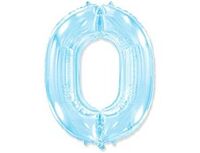 1207-4752 Ф ЦИФРА 0 40" Pastel Blue