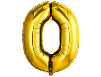 1207-4781 Р ЦИФРА 0 32" Металлик Gold