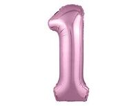 1207-4902 Р ЦИФРА 1 40" Металлик Flamingo	