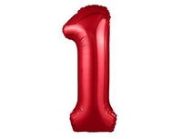 1207-5012 Р ЦИФРА 1 40" Металлик Red	