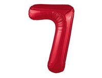 1207-5018 Р ЦИФРА 7 40" Металлик Red	