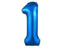 1207-5022 Р ЦИФРА 1 40" Металлик Blue	