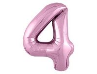 1207-4905 Р ЦИФРА 4 40" Металлик Flamingo	