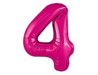 1207-5119 Р ЦИФРА 4 40" Металлик Fuchsia