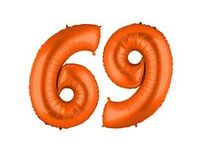 1207-5387 Г ЦИФРА 6/9 40" Пастель Orange