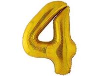 1207-5395 К ЦИФРА 4 40" Gold блеск