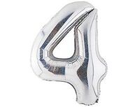 1207-5405 К ЦИФРА 4 40" Silver блеск