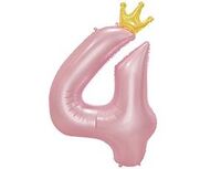 1207-5830 К ЦИФРА 4 45" Pink Корона
