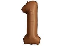 1207-6044 Ф ЦИФРА 1 40" SLIM Choco Brown