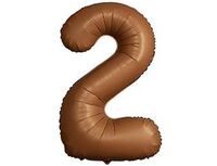 1207-6045 Ф ЦИФРА 2 40" SLIM Choco Brown