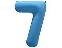 1207-6139 К ЦИФРА 7 40" Неон Blue