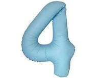 1207-6325 Ф ЦИФРА 4 40" SLIM Matte Baby Blue