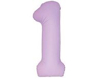 1207-6332 Ф ЦИФРА 1 40" SLIM Matte Pink