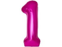 1207-6350 Ф ЦИФРА 1 40" SLIM Fuchsia