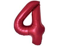 1207-6372 Ф ЦИФРА 4 40" SLIM Red