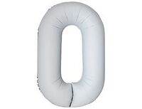 1207-6386 Ф ЦИФРА 0 40" SLIM Matte White