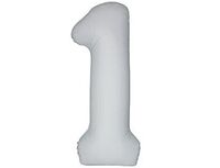 1207-6387 Ф ЦИФРА 1 40" SLIM Matte White