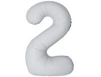 1207-6388 Ф ЦИФРА 2 40" SLIM Matte White