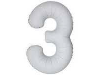 1207-6389 Ф ЦИФРА 3 40" SLIM Matte White