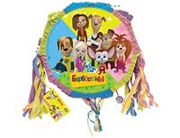 1507-1234 Пиньята Барбоскины с лентами складная