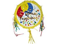 1507-1740 Пиньята С ДР Шары Конфетти с лент склад