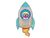1207-6547 А ФИГУРА/P45 Ракета голография 1207-6547 А ФИГУРА/P45 Ракета голография