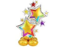 1208-0540 А ФИГУРА/P70 AIR Звезды разноцветные	