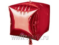 1209-0036 А 3D КУБ 15" Б/РИС Металлик Red