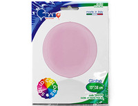 1209-0276 Г 3D СФЕРА Б/РИС 15" Пастель Pink