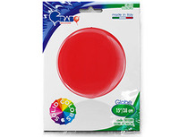 1209-0277 Г 3D СФЕРА Б/РИС 15" Металлик Red