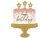 1207-6197 Б ФИГУРА HAPPY BIRTHDAY Торт конфетти 1207-6197 Б ФИГУРА HAPPY BIRTHDAY Торт конфетти