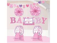 1505-1043 Декор-компл Baby Shower Девочка 10шт/А