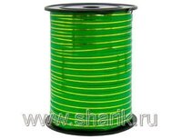 1302-0094 Лента с зол полосой 5ммХ230м зеленая