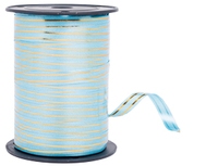 1302-1461 Лента с зол пол 10ммХ91м голубая