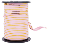 1302-1467 Лента с зол пол 10ммХ91м розовая светлая