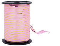 1302-1468 Лента с зол пол 10ммХ91м розовая яркая