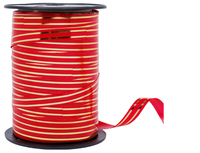 1302-1465 Лента с зол пол 10ммХ91м малиновая