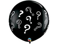 1103-1655 Шелк 3' Знак вопроса Onyx Black/Q