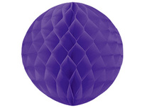 1412-0066 Шар бумажный фиолетовый 30см/G	