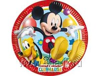 1502-1427 Тарелка Микки игривый 23см 8шт/Р