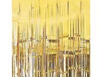 1502-1481 Юбка д/стола фольгированная золот 3,6м/А