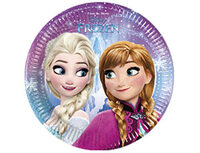 1502-2040 Тарелка Frozen Сев сияние 20см 8шт/Р