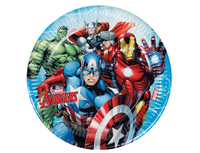 1502-2422 Тарелка Мстители 23см 8шт/Р