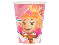 1502-2588 Стакан Фиксики Симка 270мл 8шт/A